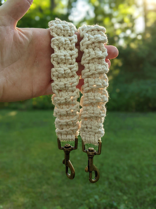 Crocheted Wristlet Strap Lanyard