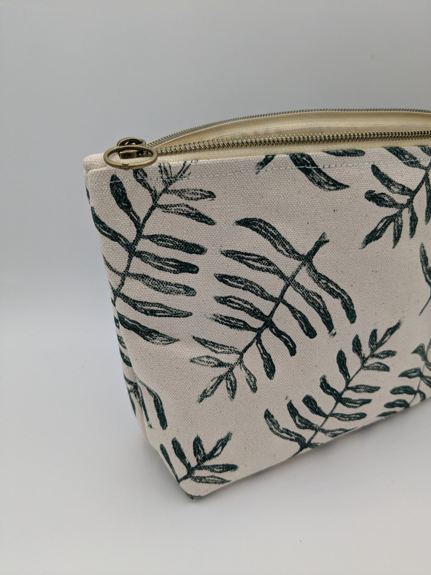 Botanical Double Zip Pouch