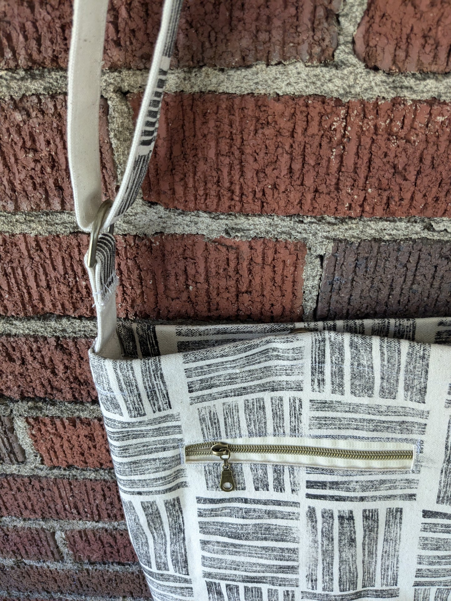 Black Lines Crossbody