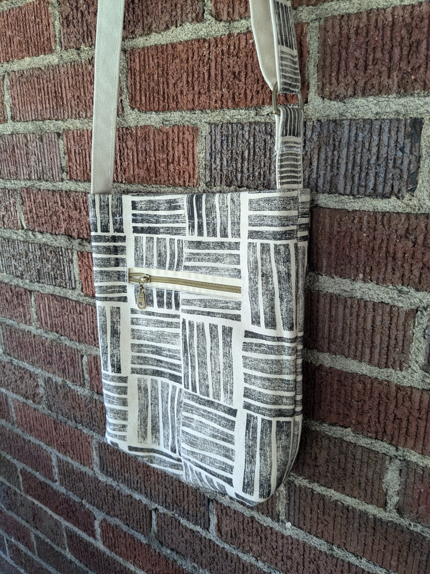 Black Lines Crossbody