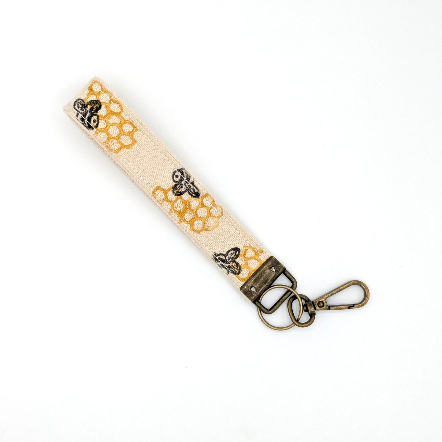 Bee Key Fob Wristlet