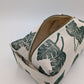 Monstera Leaf Boxy Pouch