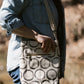 Black Circles Crossbody