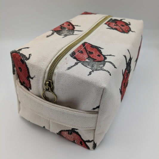 Ladybugs Boxy Pouch