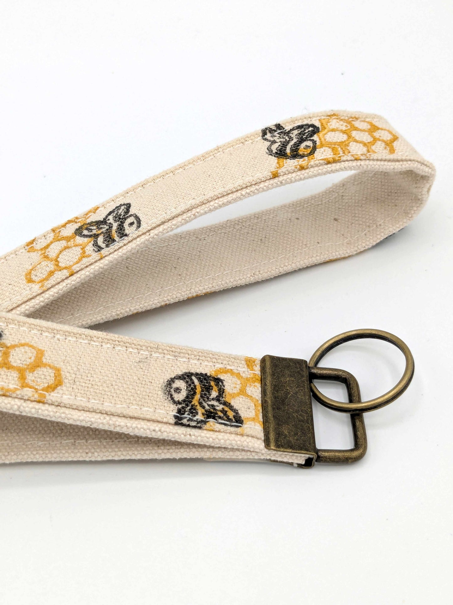 Bee Key Fob Wristlet