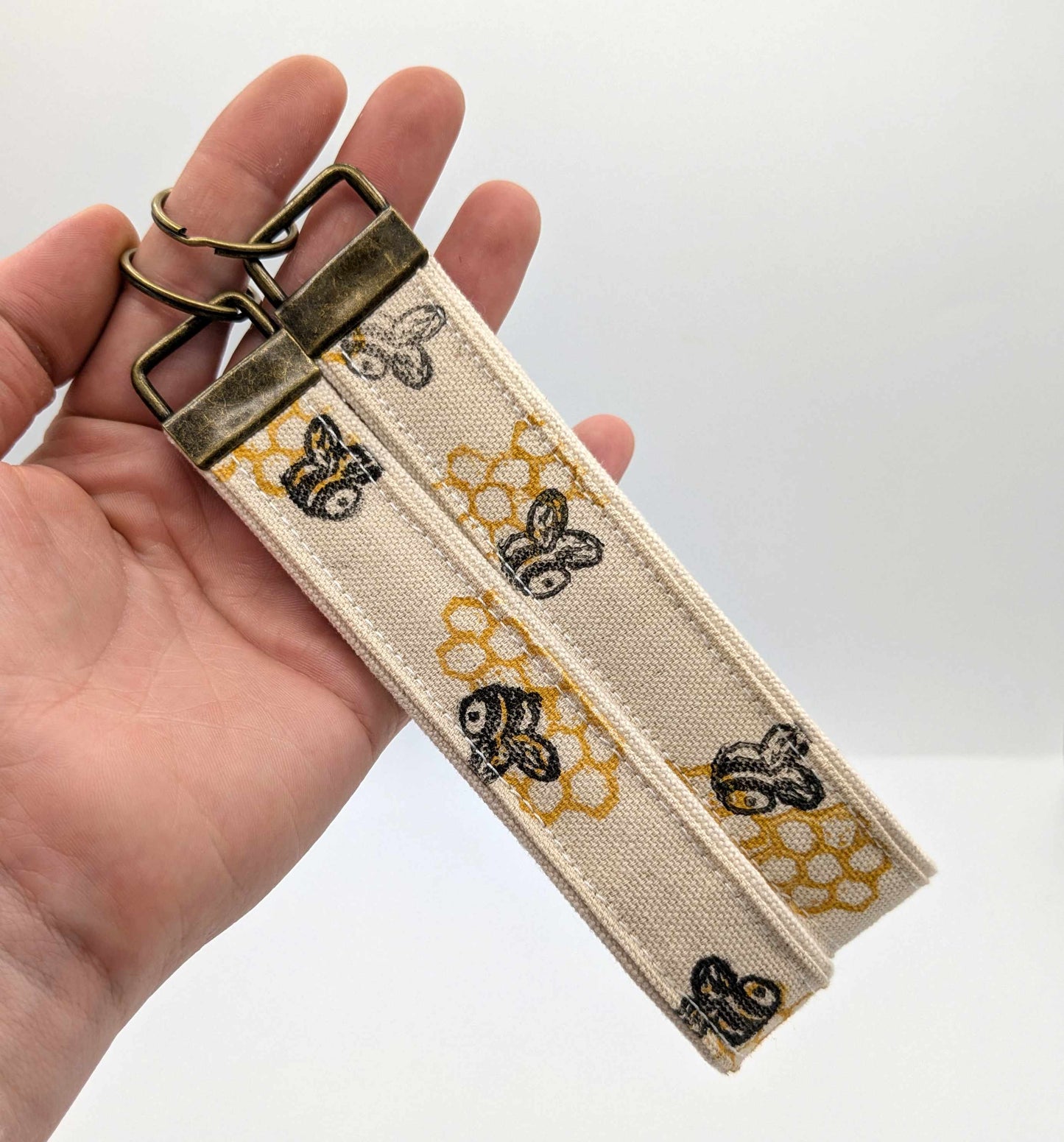 Bee Key Fob Wristlet